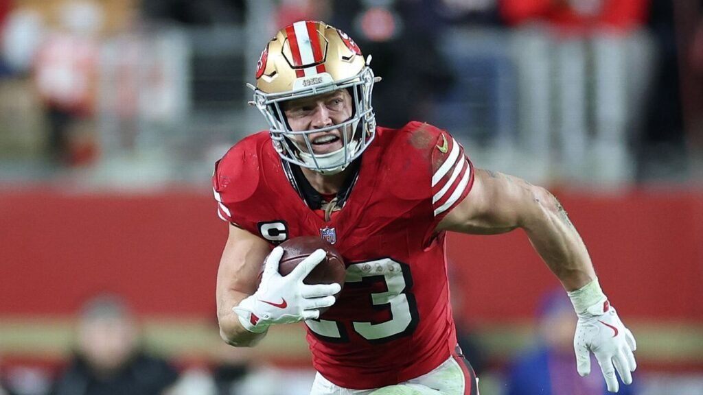 49ers: McCaffrey no asiste a la práctica antes del encuentro con Seattle