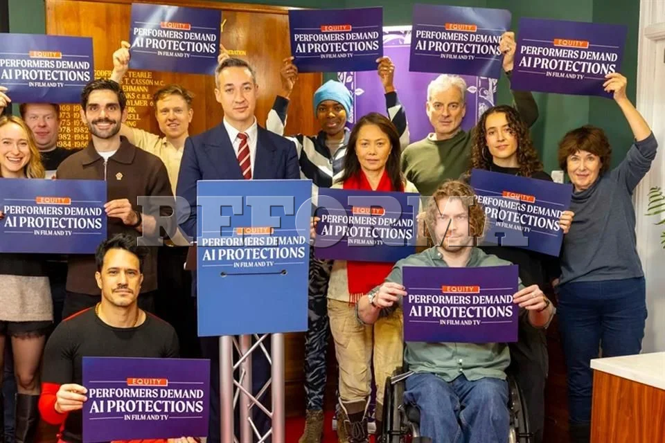 Actores británicos rechazan el uso de dobles digitales en la industria del cine