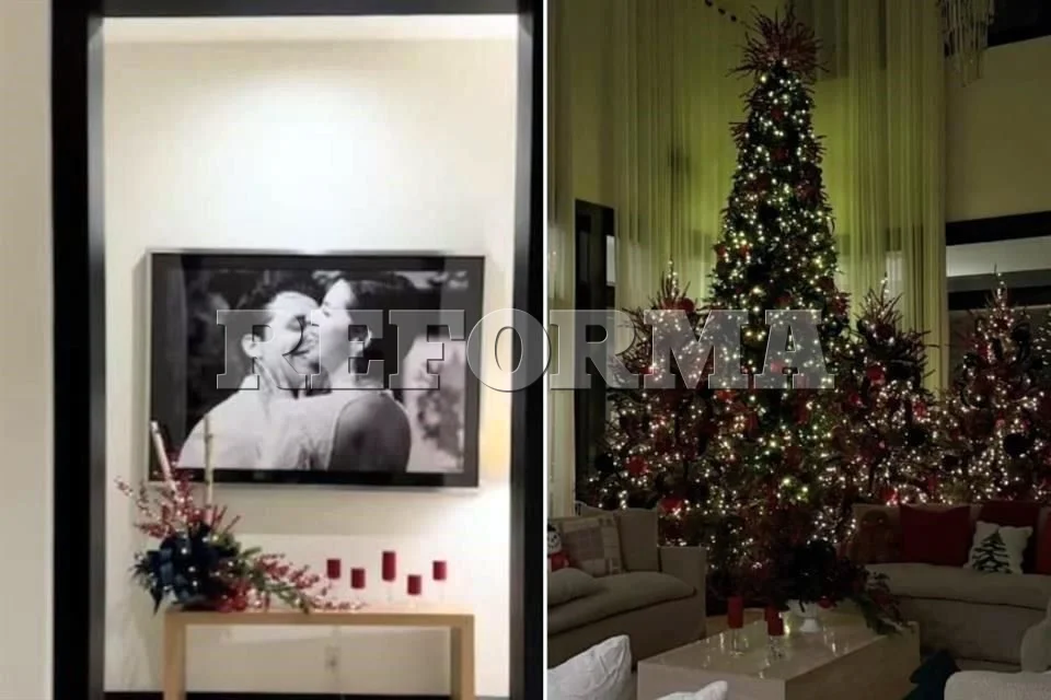 Ángela Aguilar y Nodal ya celebran la magia de la Navidad