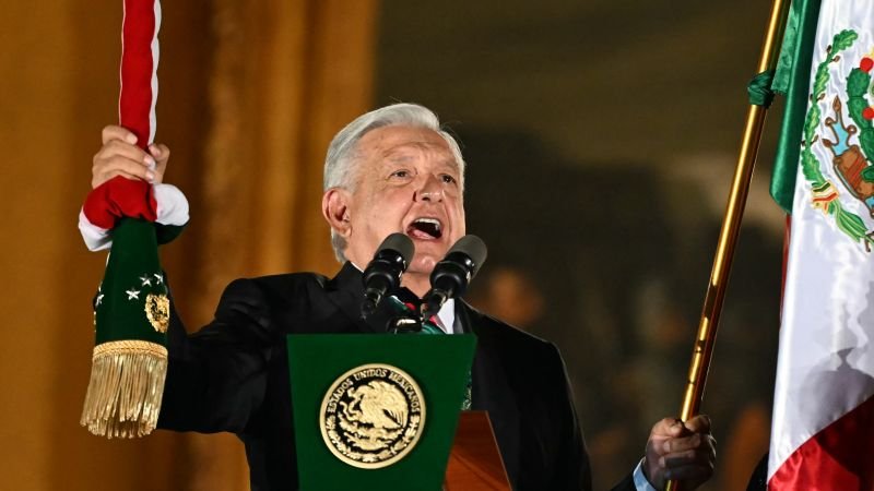 Así se llevó a cabo el último "Grito" de AMLO durante la celebración de la Independencia de México.