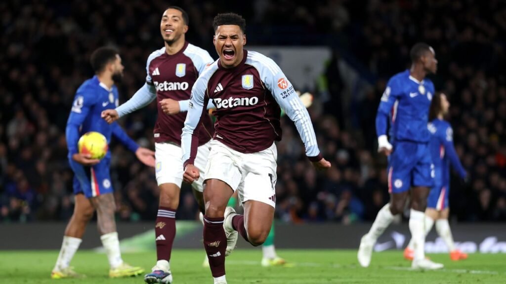 Aston Villa logró una victoria sorprendente contra el Chelsea gracias a Ollie Watkins