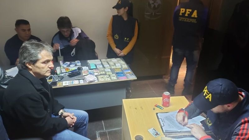 Carlos Ahumada, empresario argentino-mexicano acusado de fraude en México, arrestado en Panamá.