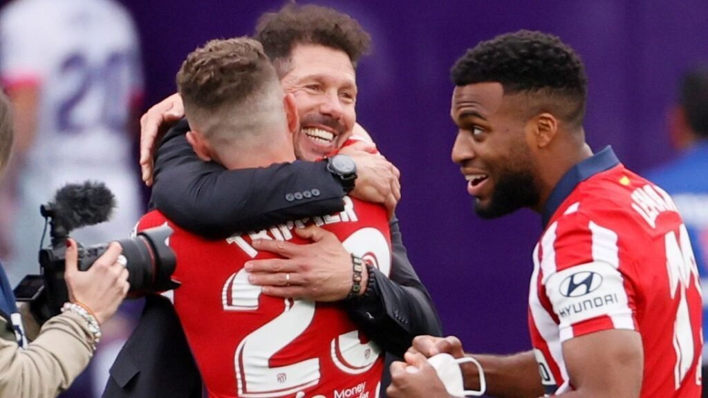 Diego Simeone, el entrenador con más títulos en la historia del Atlético de Madrid