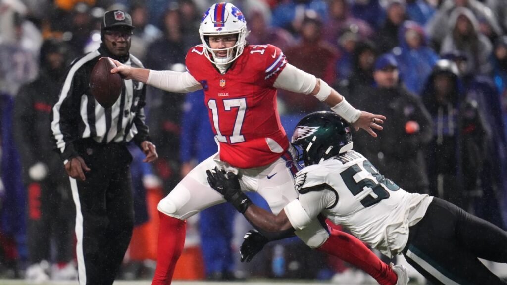 Josh Allen sufre un agravamiento en su lesión de pie, pero no hay fractura