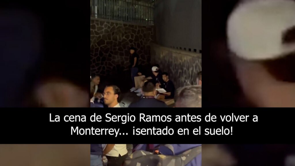 La increíble cena de Sergio Ramos tras anotar con Monterrey... ¡en el suelo!
