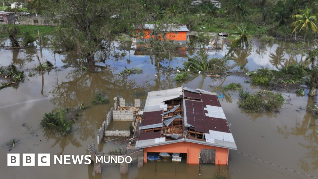 Las impactantes imágenes de la devastación provocada por el huracán Melissa en Jamaica