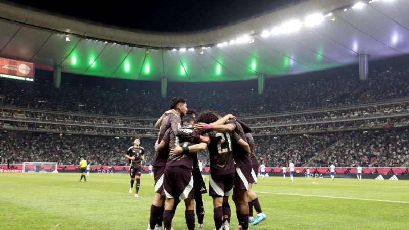 México rompe la racha negativa y triunfa sobre Estados Unidos en Guadalajara