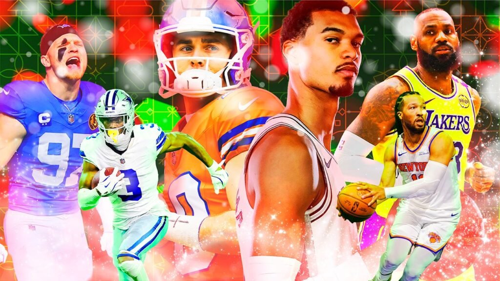 Predicciones y pronósticos de los partidos de NFL y NBA para esta Navidad
