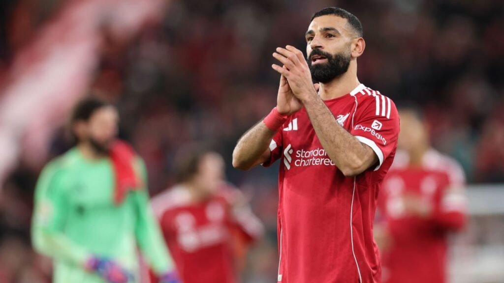 Salah prueba que sigue siendo el líder del Liverpool