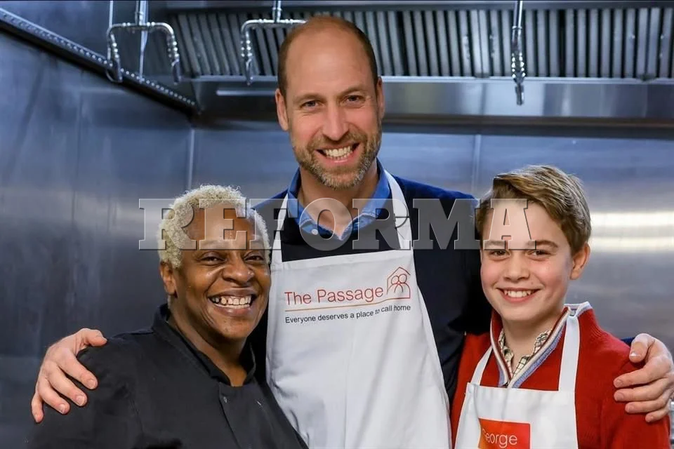 William y su hijo George mantienen vivo el legado altruista de Diana