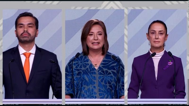 ¿Quién se llevó la victoria en el tercer debate presidencial en México? Opiniones de los representantes de los candidatos.