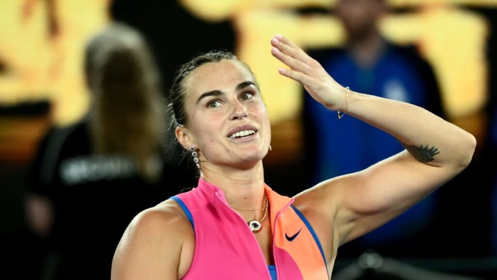 Aryna Sabalenka se suma a la élite del tenis mundial