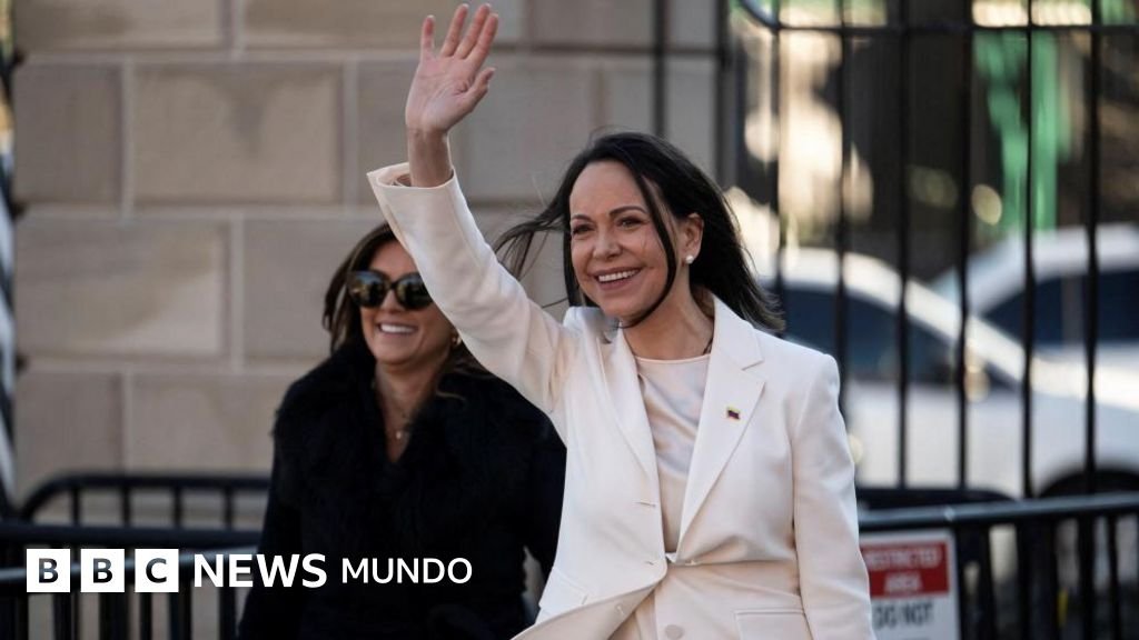 La inusual visita de María Corina Machado a la Casa Blanca para entregar su premio Nobel de la Paz a Donald Trump