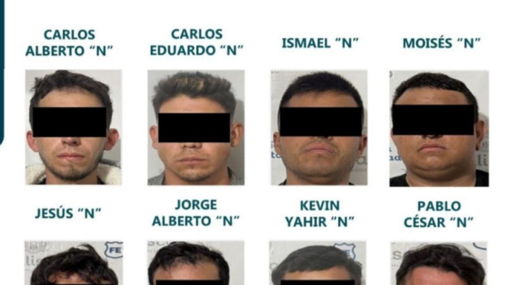 Eight Men Charged for Stealing 2.5 Million Pesos in El Salto, Jalisco