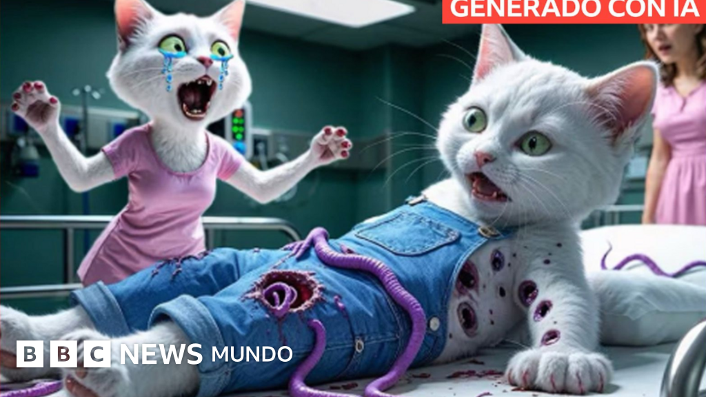 El impacto de las imágenes surrealistas generadas por IA en las redes sociales y su efecto en los usuarios.