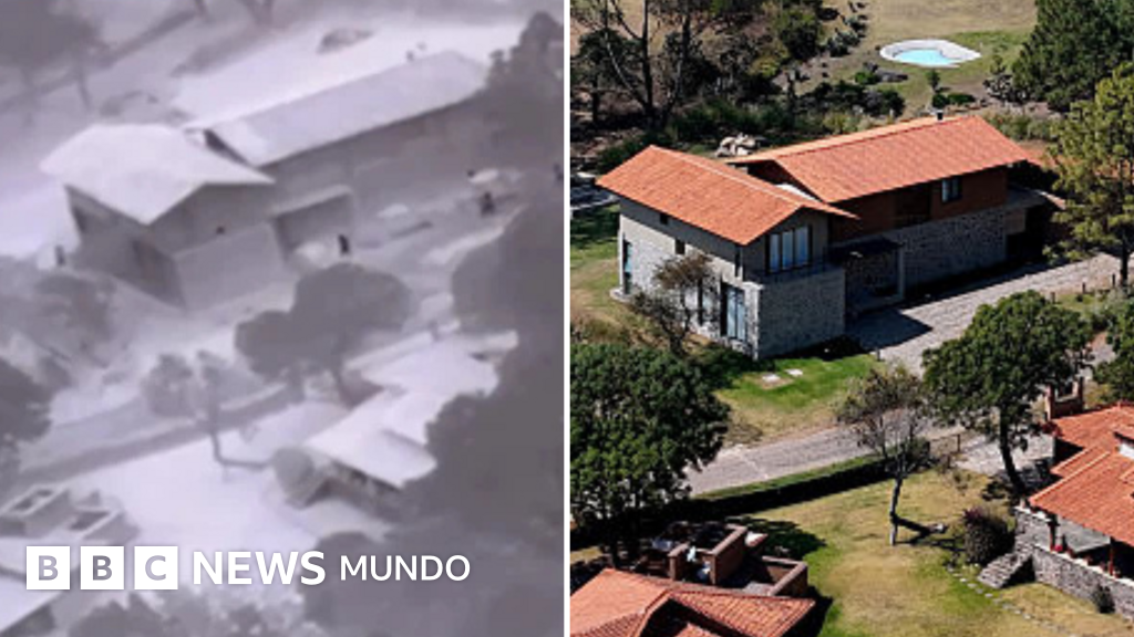 Las imágenes del opulento refugio donde "El Mencho" estuvo antes de ser capturado por el Ejército mexicano.