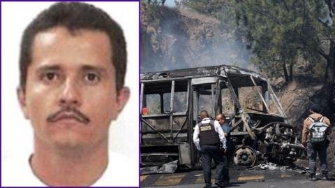 México enfrenta un aumento en la violencia tras la muerte de "El Mencho", el influyente jefe del Cartel Jalisco Nueva Generación.