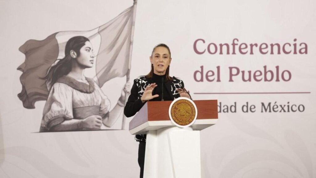 Sheinbaum: No se dispone de información sobre el uso de drones en la frontera con EE. UU.