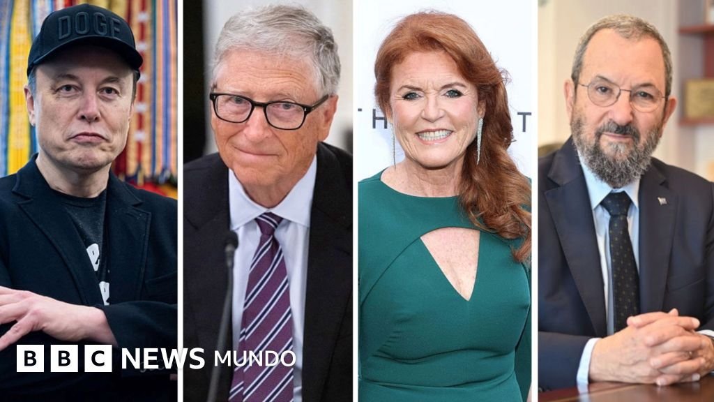 ¿Cuáles son algunos de los nombres más destacados en los archivos de Epstein?