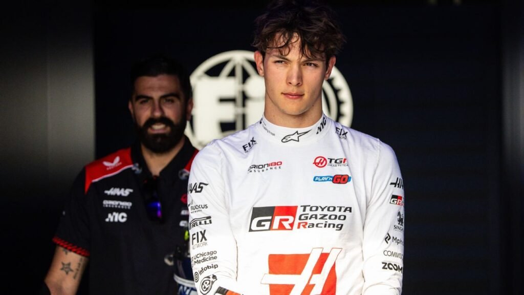 Bearman, ileso tras el fuerte choque en Japón