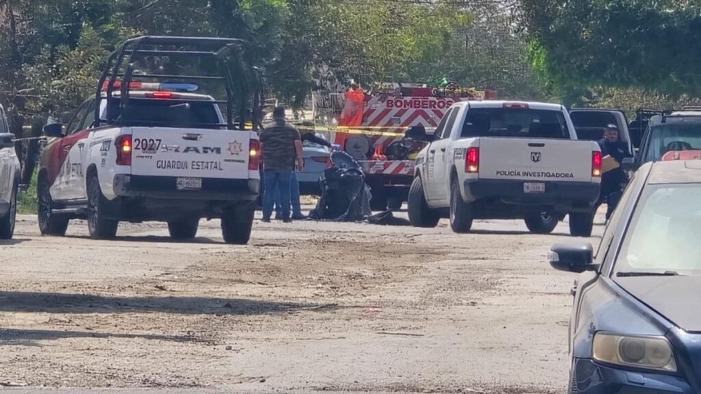 Cuerpo de un hombre encontrado en un contenedor de basura en Tamaulipas.