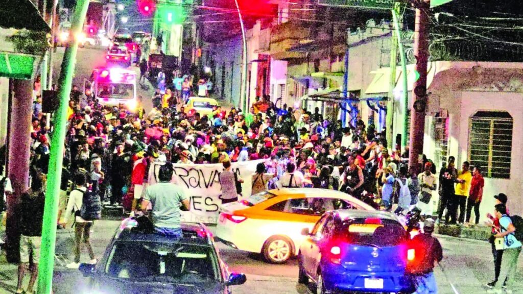 Génesis: La primera caravana de migrantes de 2026 en ruta hacia la CDMX.