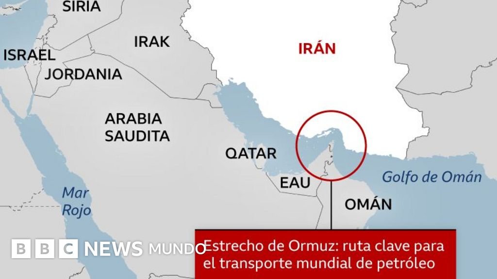 Mapas que ilustran el efecto del conflicto entre Israel y EE.UU. e Irán en Medio Oriente.