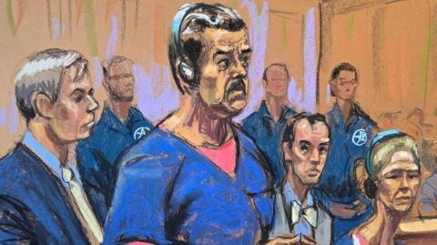 Nicolás Maduro se presenta en otra audiencia judicial en Nueva York.