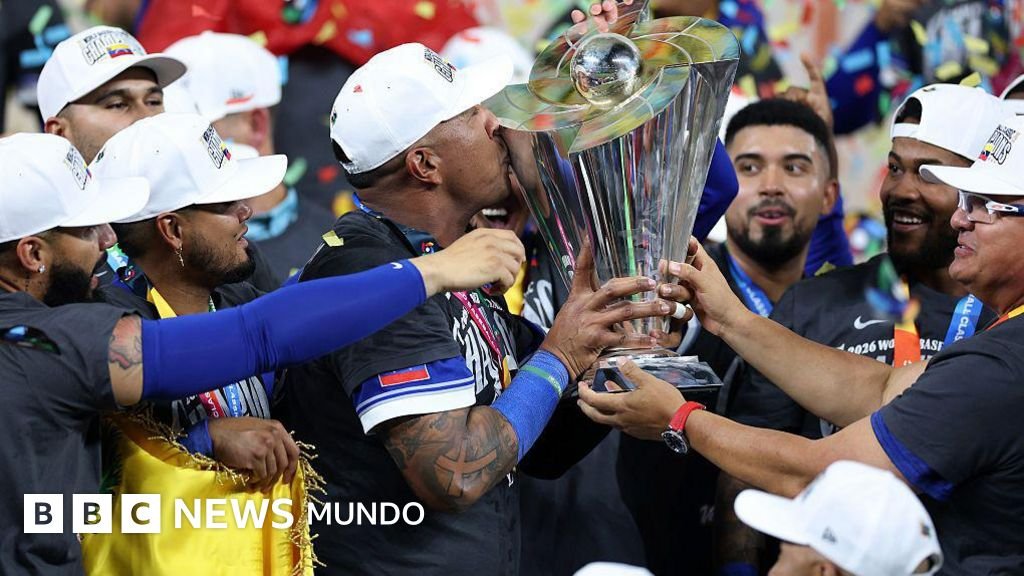 ¡Triunfo memorable! Venezuela se corona en su primer Clásico Mundial de Béisbol al vencer a EE.UU. en Miami.