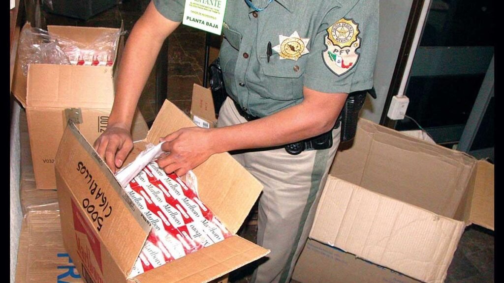 El contrabando de cigarrillos se ha vuelto habitual en América Latina.