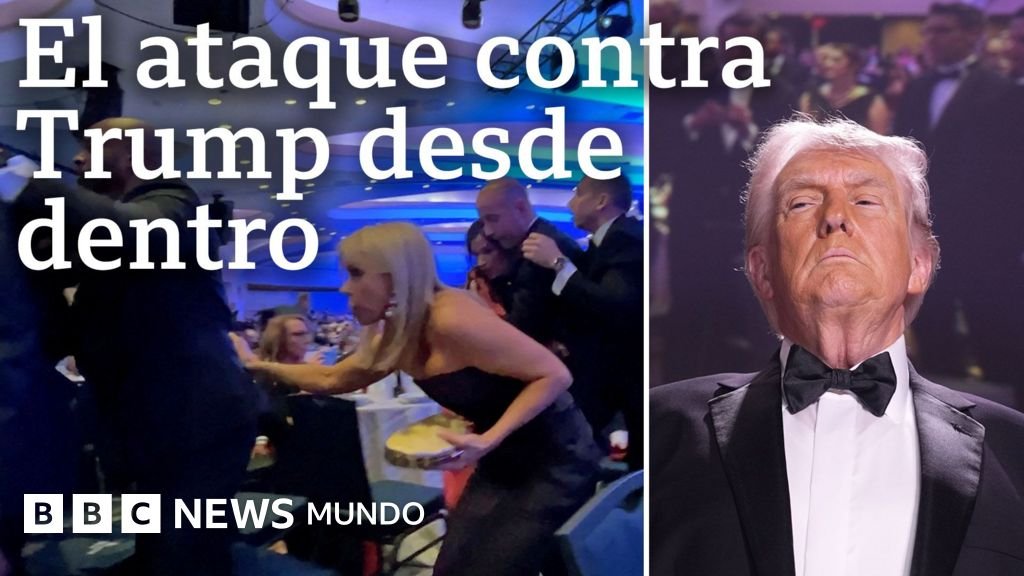 En Video | "¿Se escucharon disparos?": Seguimiento minuto a minuto del caos durante la cena en la que se atacó a Trump