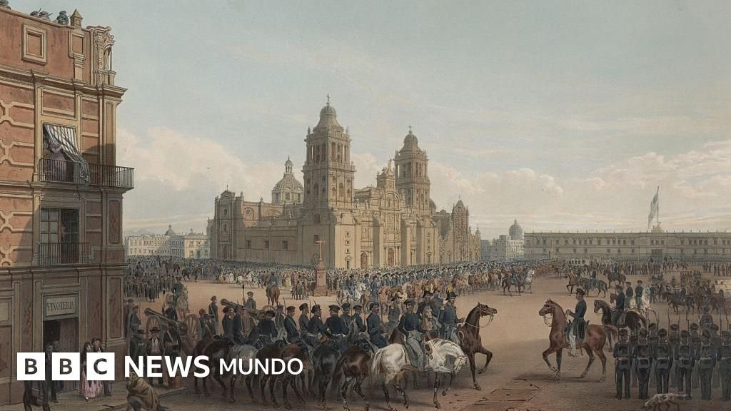 Lo que ocurrió durante los 9 meses en que la bandera de EE.UU. estuvo en el Zócalo de Ciudad de México.