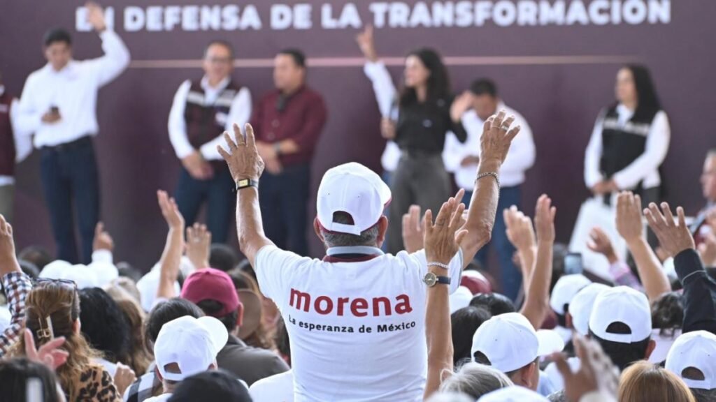 Morena cambiará su liderazgo el 3 de mayo.