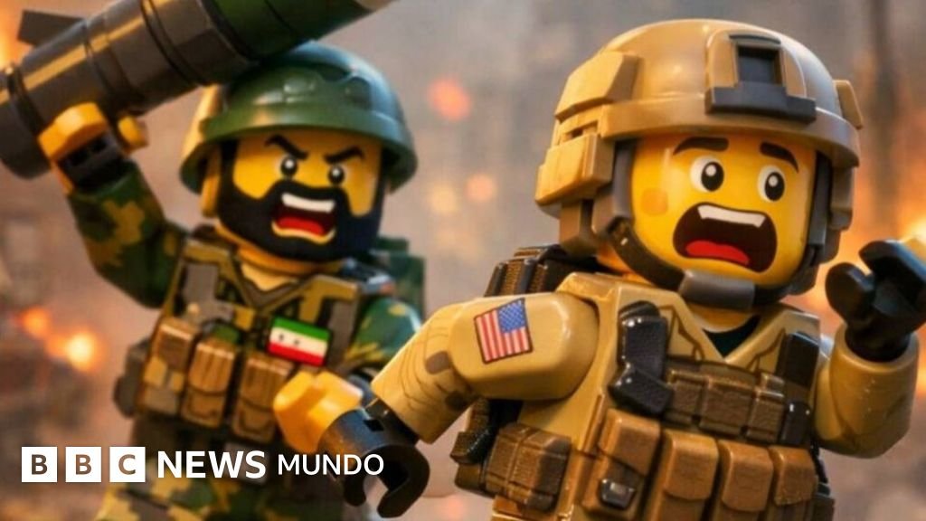 "Potente Publicidad": La BBC entrevista al hombre que utiliza la IA para crear videos al estilo Lego para Irán.
