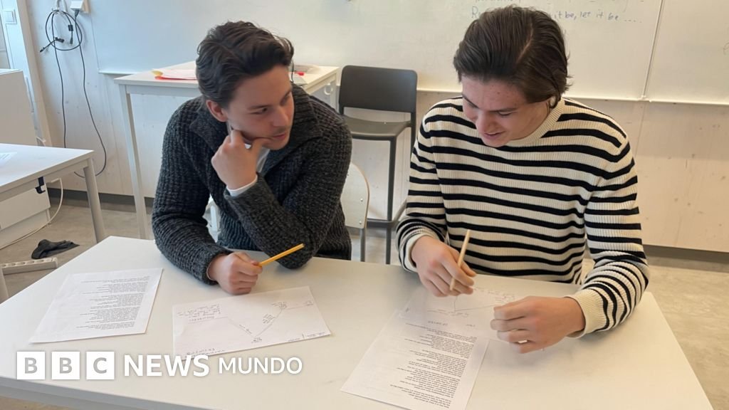 Regreso al papel y lápiz: las escuelas de Suecia disminuyen el uso del aprendizaje digital.