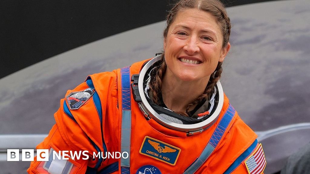 "Una imagen me motivó a convertirme en astronauta": descubre quién es Christina Koch, la primera mujer en viajar a la Luna.