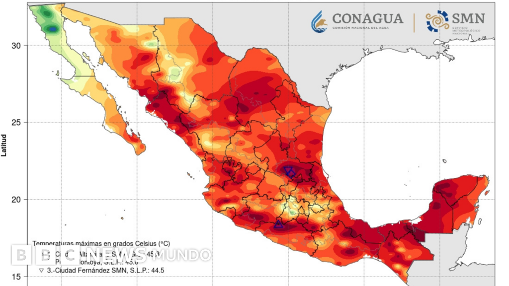 ¿Qué es el fenómeno del domo de calor que está provocando altas temperaturas en gran parte de México?