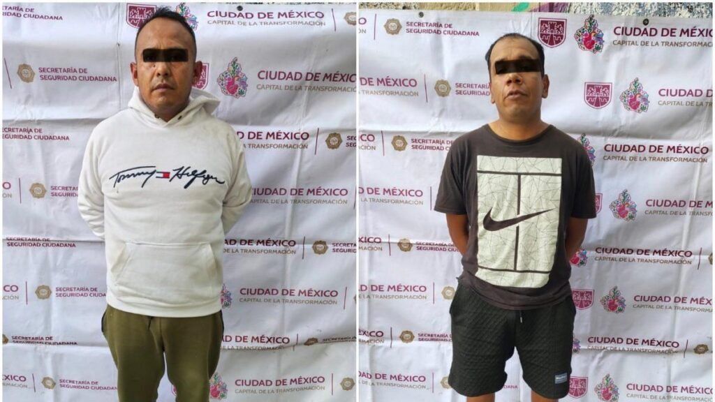Arrestan a dos supuestos miembros de La Unión Tepito con narcóticos en la CDMX