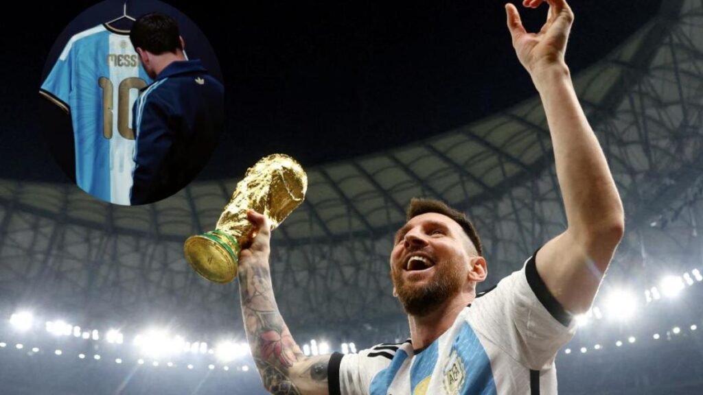 La despedida del 10: así será la última camiseta de Messi con Argentina