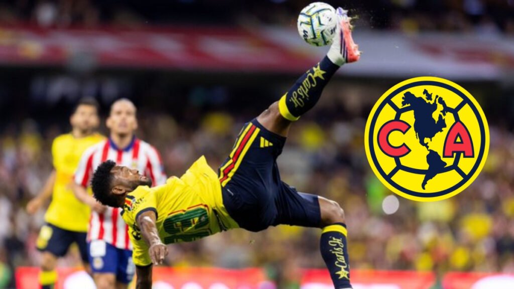 Miguel Borja, el nuevo sucesor de Hugo Sánchez en México: ¡impresionante gol de chilena en el América contra Chivas!
